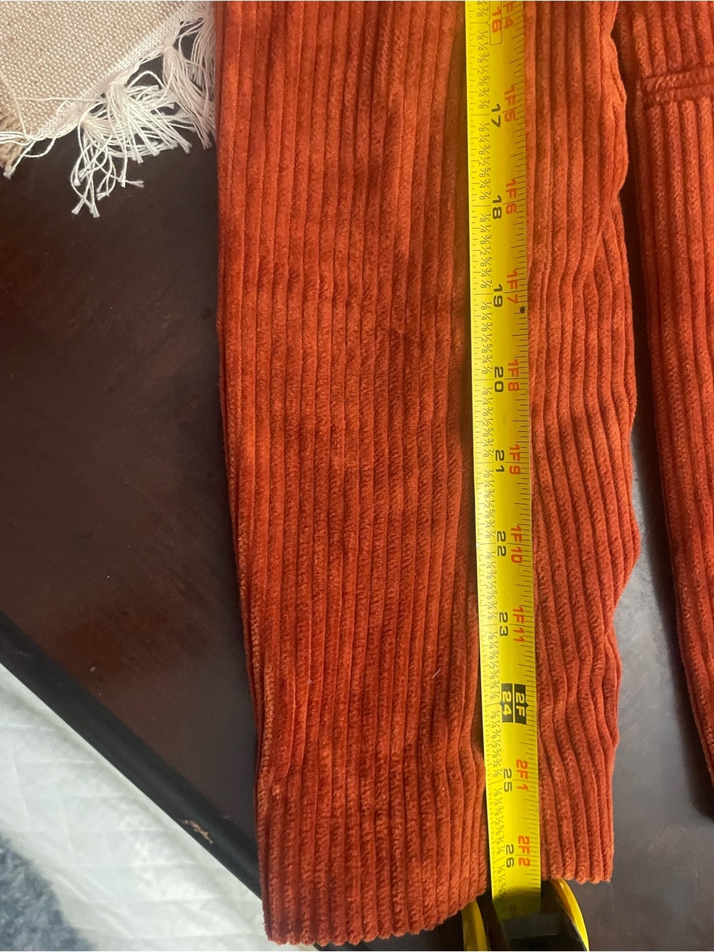 Banana Republic Rust Corduroy Single-Button Blazer - Picture 9 of 10